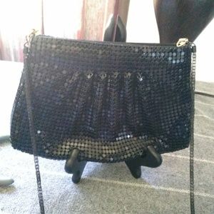 Sequin evening bag